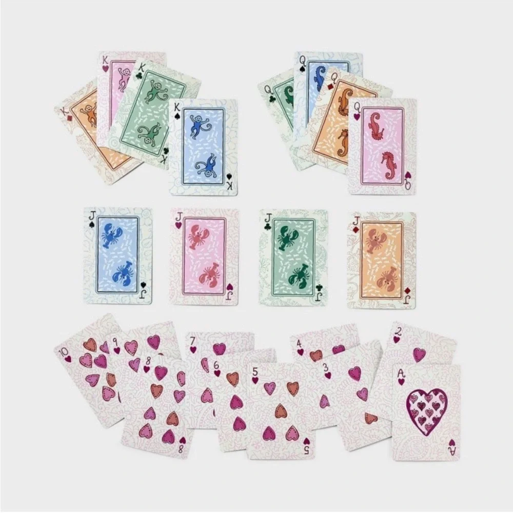 new target x roller rabbit playing cards - Picture 3 of 4